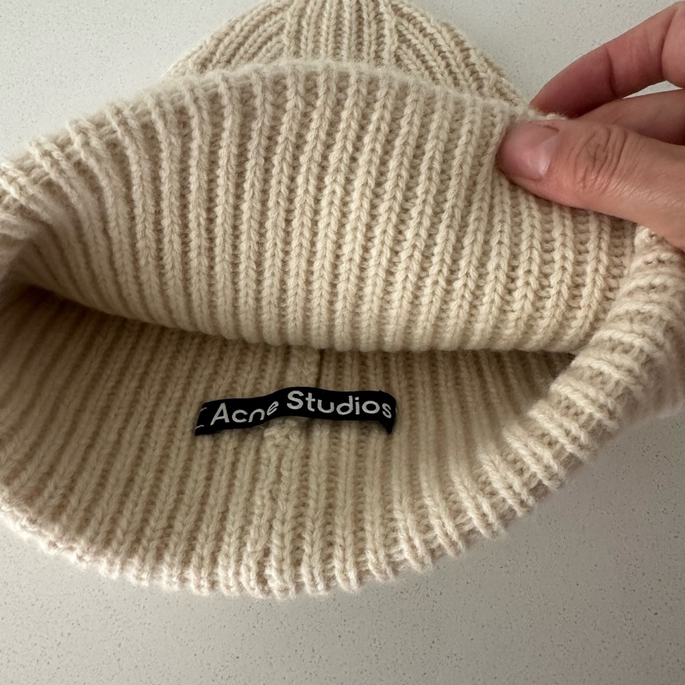 Acne Studios Pansy Face Beanie - Picture 3 of 7